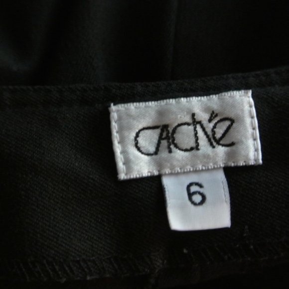 Cache Dress Pants Mid rise waist Flare‎ Vintage 6 - Picture 14 of 15
